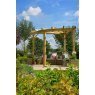 Forest Garden Forest Garden Premium 90 Degree Radial Pergola