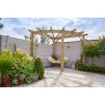 Forest Garden Forest Garden Premium 90 Degree Radial Pergola