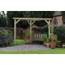 Forest Garden Forest Garden Slotted Corner Pergola