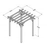 Forest Garden Forest Garden Ultima Pergola