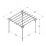 Forest Garden Forest Garden Ultima Pergola