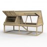 Forest Garden Forest Garden Large Raised Chicken Coop