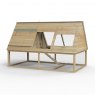 Forest Garden Forest Garden Large Raised Chicken Coop
