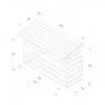 Forest Garden Forest Garden Pent Log Store