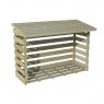Forest Garden Forest Garden Pent Log Store