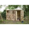 Forest Garden Forest Garden Overlap Log & Tool Store