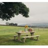 Churnet Valley Lunar 4 Seater Bench