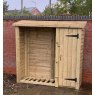 LOG STORE W/TOOL STORAGE