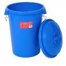BIN W/LID 80L PINK GORILLA