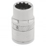 SOCKET 3/8" DRV 19MM 12 POINT