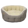 Earthbound Sherpa Tweed Dog Bed
