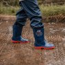 Xpert Workwear Xpert Swampmaster Junior Tractor Wellington Navy/Red