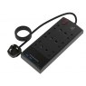 EXTENSION LEAD 6G 4USB 1.1M WE