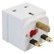 ADAPTOR 13A 2WAY WE