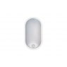 BULKHEAD 10W PIR COMPACT OVAL WE