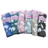 SOCK FLUFFY BUNNY LDS ASST