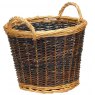 Willow Duo Tone Log Basket