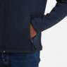 Tog24 Tog24 Cresswell Knitlook Fleece Jacket Dark Indigo