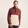 Tog24 Tog24 Kirton Zip Neck Fleece Port/Hazelnut