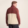 Tog24 Tog24 Kirton Zip Neck Fleece Port/Hazelnut