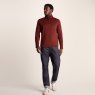 Tog24 Tog24 Pearson Knitlook Zip Neck Fleece Clay Marl