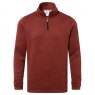 Tog24 Tog24 Pearson Knitlook Zip Neck Fleece Clay Marl