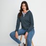 Tog24 Tog24 Finch Sherpa Hoodie Dark Indigo Marl
