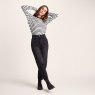 Tog24 Tog24 Kitty T-Shirt Washed Black Stripe