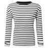 Tog24 Tog24 Kitty T-Shirt Washed Black Stripe