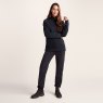 Tog24 Tog24 Pearson Knitlook Zip Neck Fleece Dark Indigo Marl