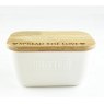Selbrae House Spread The Love White Butter Dish