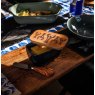BUTTER DISH LOBSTER BLUE
