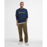 Barbour Barbour Applique Crew Neck Sweatshirt Navy