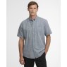 Barbour Barbour Fleming Short Sleeved Linen Shirt Navy
