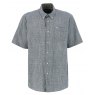 Barbour Barbour Fleming Short Sleeved Linen Shirt Navy