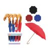 UMBRELLA WOOD HANDLE ASST DASH