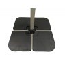 PARASOL BASE 4PC WATER FILLED