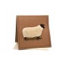 CARD SHEEP BLANK GREETING