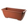 TROUGH W/SAUCER 65CM DEEP URBAN GRY