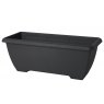TROUGH W/SAUCER 65CM DEEP URBAN GRY