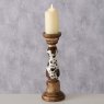 BOLTZE Boltze Montana Mango Wood Candle Holder