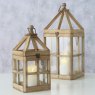 BOLTZE Boltze Torre Square Wooden Lantern