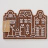 DOORMAT PURE 60CM GINGERBREAD HOUSE