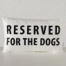 BOLTZE Boltze Reserved For The Dogs Rectangular Pillow
