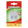 Eveready Mains G9 Capsule Bulb 2 Pack