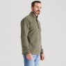 Ridgeline Ridgeline Brancaster 1/4 Zip Sweatshirt Smokey Olive