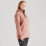 Ridgeline Ridgeline Brancaster 1/4 Zip Sweatshirt Dusky Pink