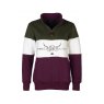 Rydale Rydale Byland Cow Sweatshirt Olive/White/Berry