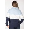 Rydale Rydale Byland Cow Sweatshirt Soft Blue/White/Navy