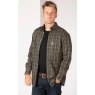 Rydale Rydale Fleece Lined Shirt Dark Olive
